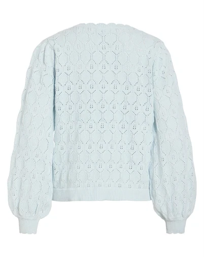 Vila - VILOwen Strik Cardigan - Nantucket Breeze